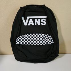 Vans Black And White Checkerboard Backpack