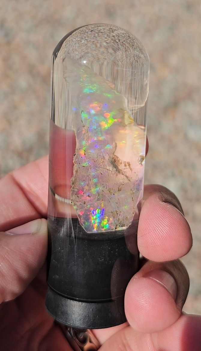 4.5g Virgin Valley Peacock Mine Nevada Fire Opal