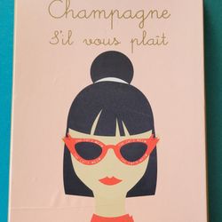 ROSANNA C’est Paris “Champagne S’il Vous Plait” (please) Collectible Ceramic Tray