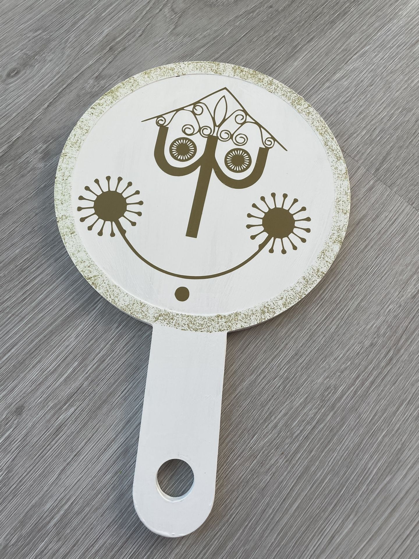 It’s A Small World Clock Face Mirror
