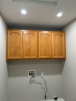 Kitchen cabinets