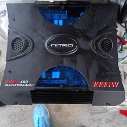 Car Amplifier Audio System 