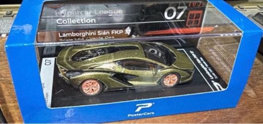 POSTERCARS 1:64 LAMBORGHINI hot wheel size