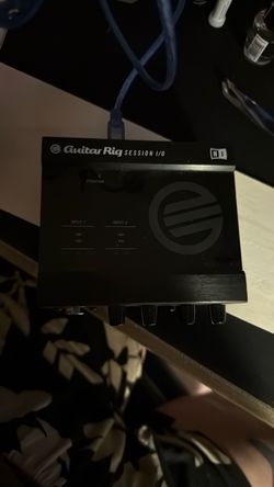 Guitar rig session I/o