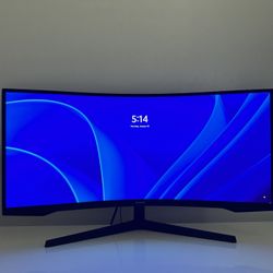 34” Samsung Odyssey G55T Gaming Monitor 165hz 1ms(MPRT)