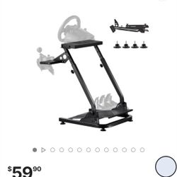 VEVOR Adjustable Steering Wheel Stand QY-GL08 Black Multi-Platform