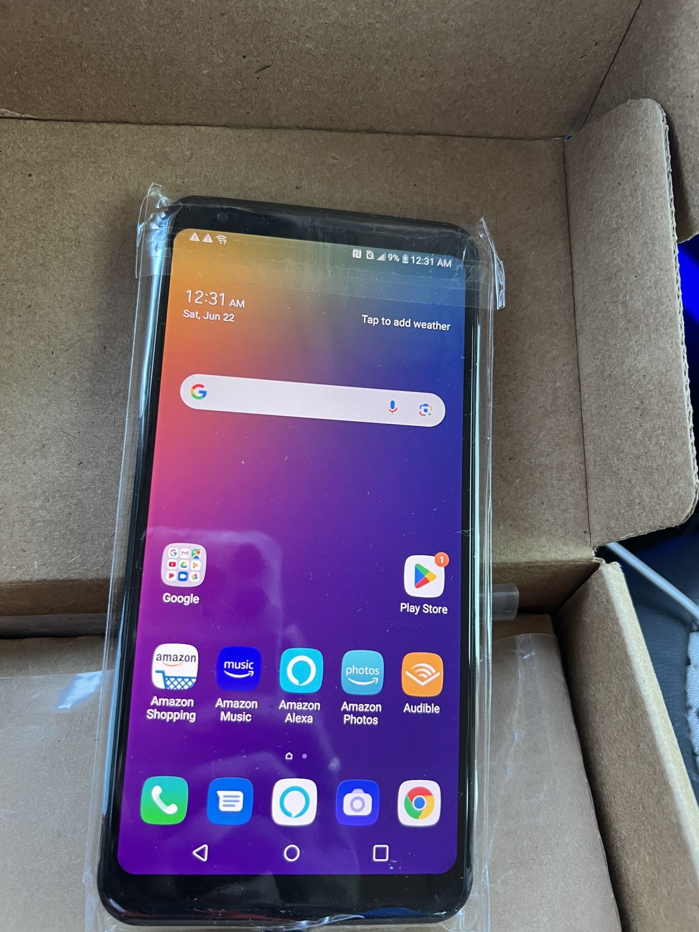 New LG Stylo 5 32GB Black Factory Unlocked