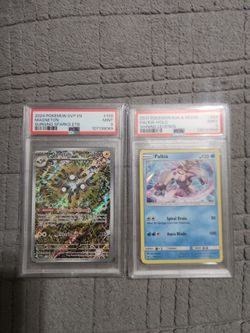 Pokemon PSA slabs