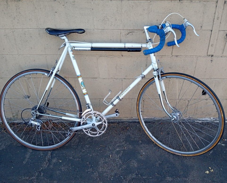 1960's PEUGEOT Super Deluxe PX10 OLYMPIC 25" Touring ROAD BIKE with CAMPAGNOLO