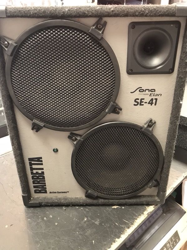 Barbetta sona elan se-41 pro combo amp