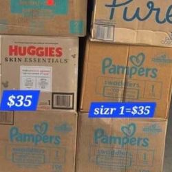Pampers & Huggies Diapers 