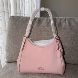 Coach Soft Pink Pebbled Leather Erin Shoulder Bag