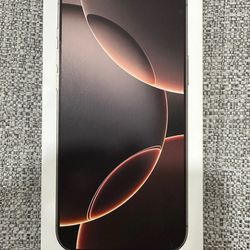 BRAND NEW Apple iPhone 16 Pro Max 1TB UNLOCKED - Black 