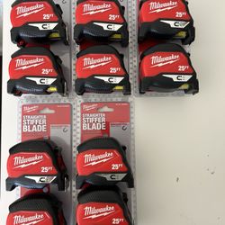 Milwaukee Tape 25’  (2-pack) 