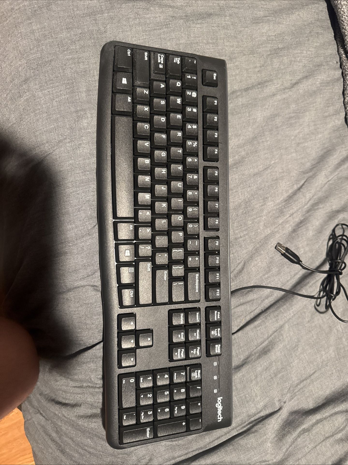Logitech K120 Wired USB Keyboard