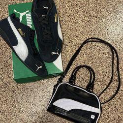 Dua Lipa Puma Speedcat Sneakers And Purse Set Womens 8 / Kid Sz 6.5