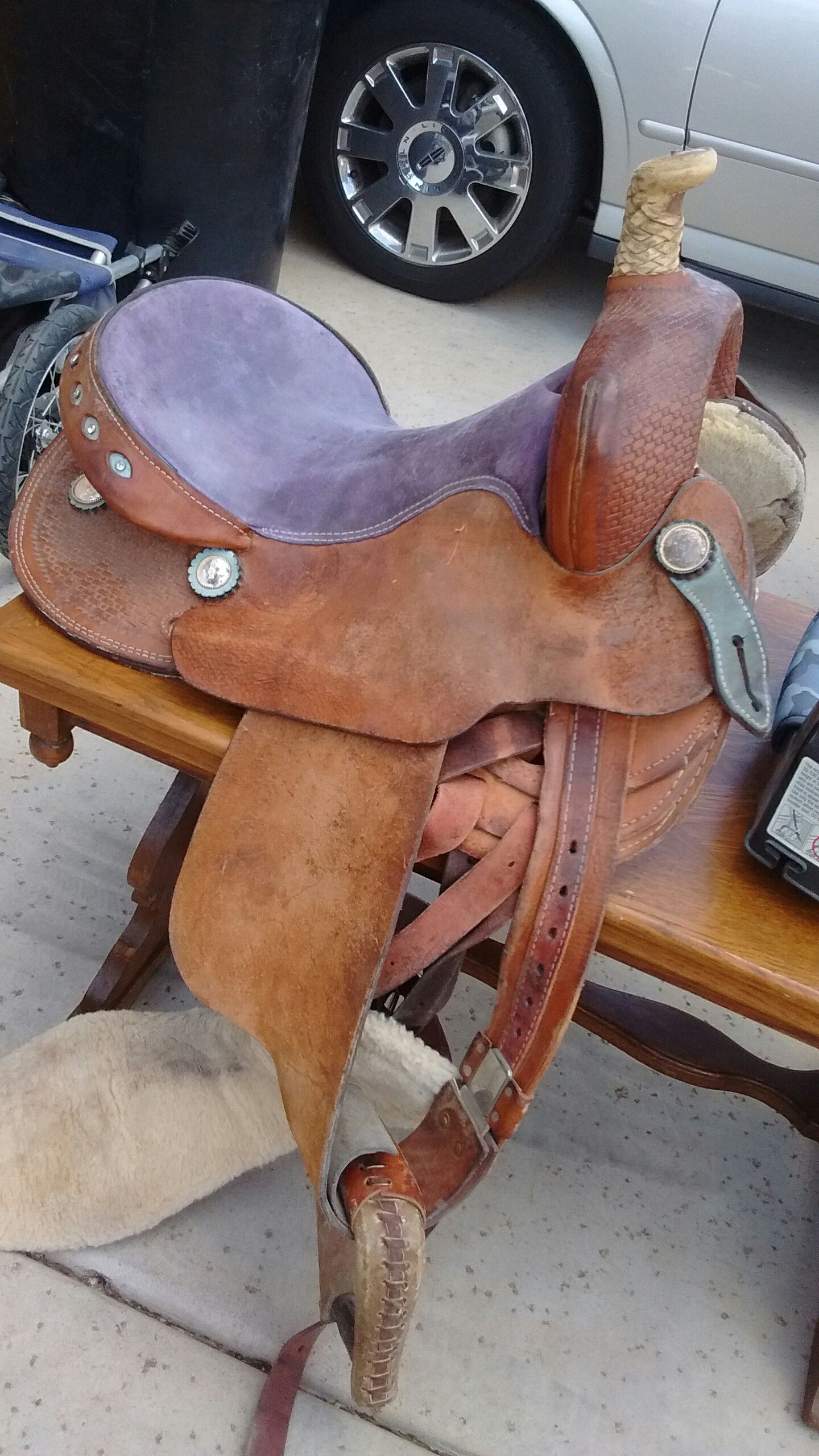 Saddle balance ride