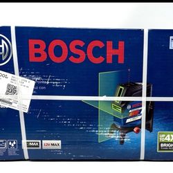 Bosch GCL100-80CG 12V Green Beam Cross-Line Laser with Plumb Point 