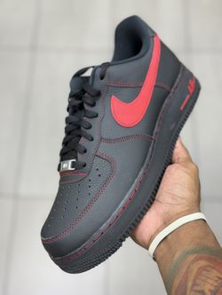 Nike Air Force 1 (Black/Red) 