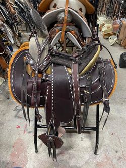 Montura Charra Mexican Saddle