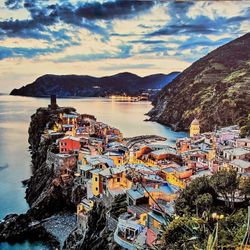Photo Print Of Vernazza Cinque Terra Italy On Canvas