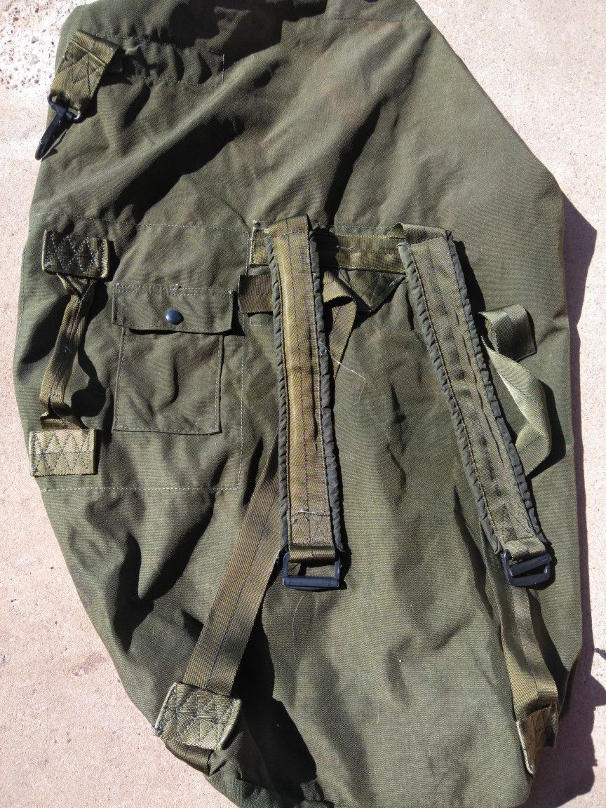 Military Backpack Duffle Bag