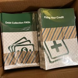 Free Credit repair brochures