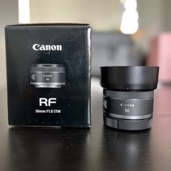 Canon RF 50mm f1.8 STM Prime Lens