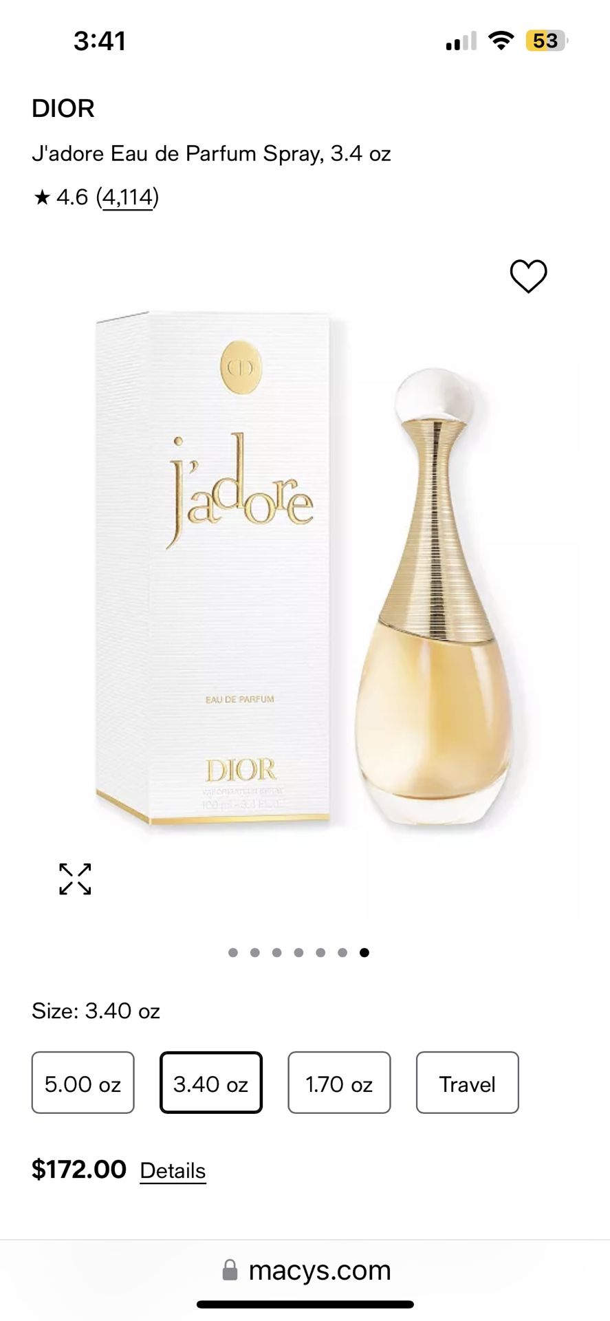 Jadore Dior Perfume (BRAND NEW)