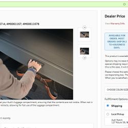 Audi Retractible Cover - 2020