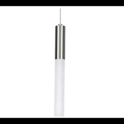 Progress Lighting Kylo 1-Light LED Brushed Nickel Pendant with Frosted Glass