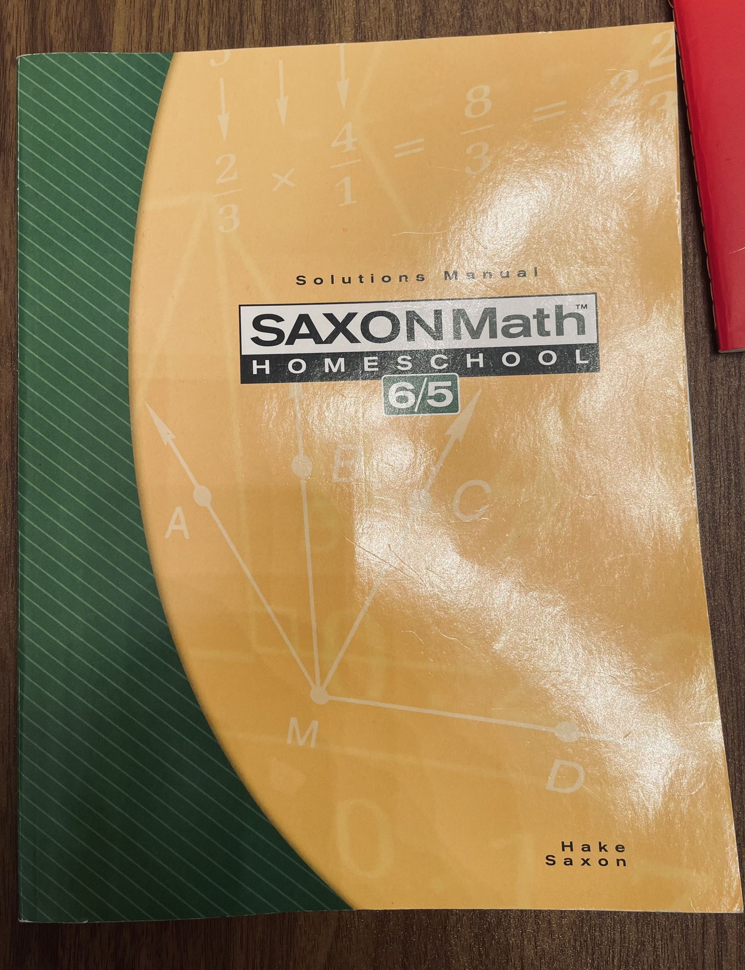 Saxon Math 6/5 Solutions Manual 