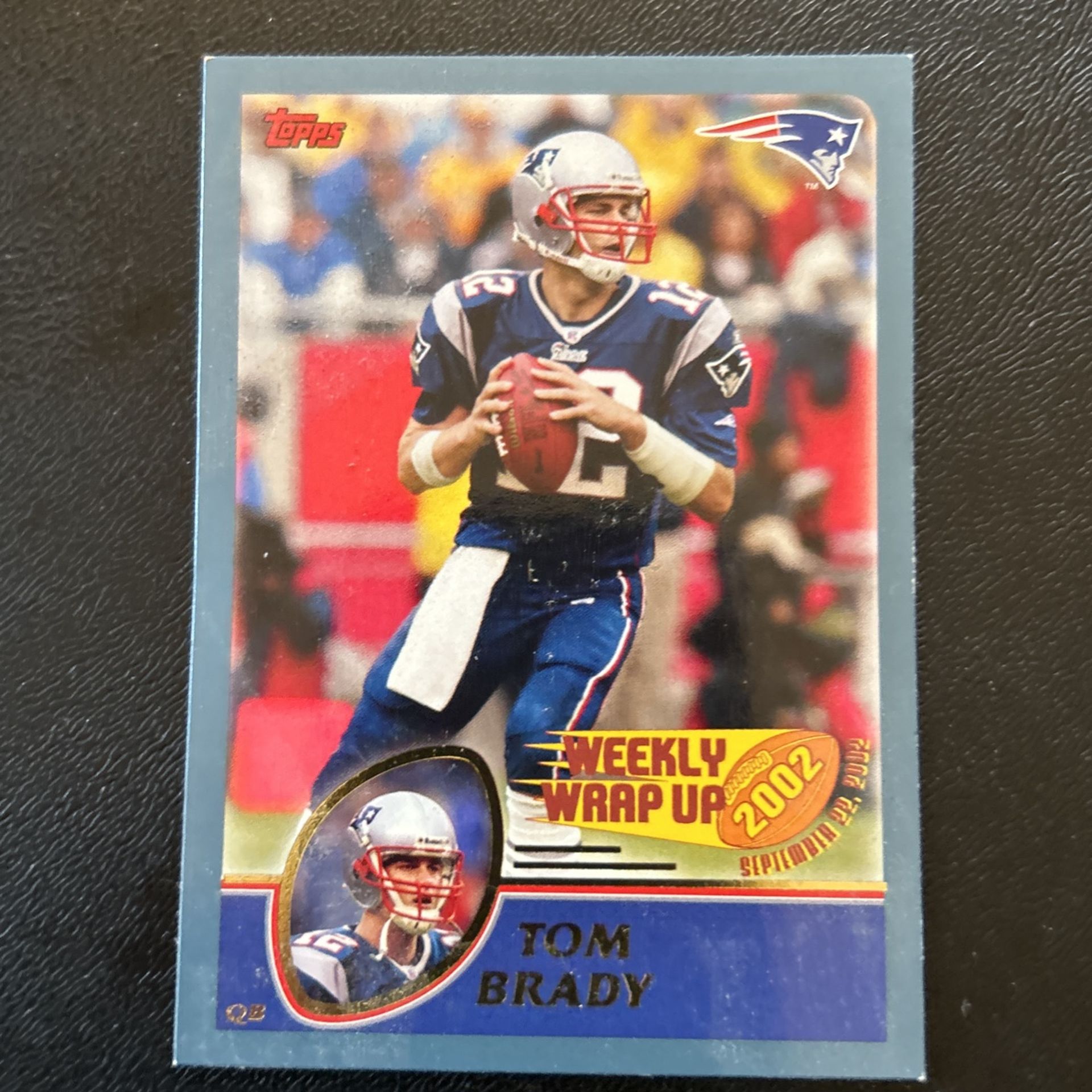 2002 Tops Football Card