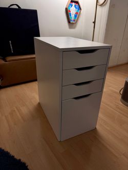 IKEA Alex Desk Drawer Cabinet White
