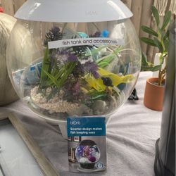 Biorb Halo Color Changing Fishtank With Accessories And Water Cleaner