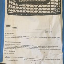 GMC 2011-2014 Iron Grill