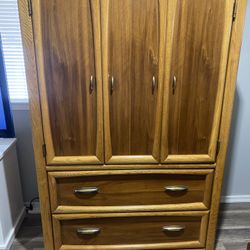 Mid Century Tall Dresser 