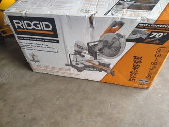 Ridgid miter saw 12 inch $300