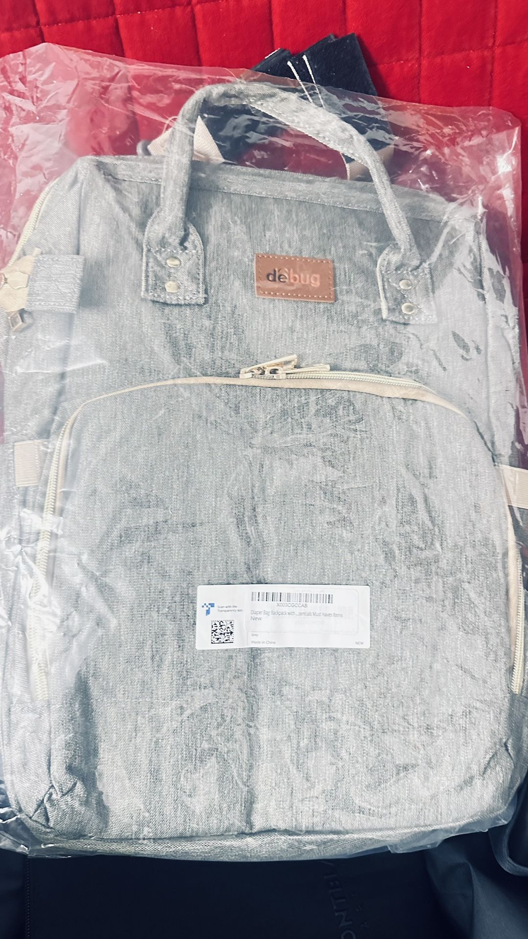 Baby Diaper Bag With Changing Station