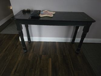 Dark Brown Entry Table