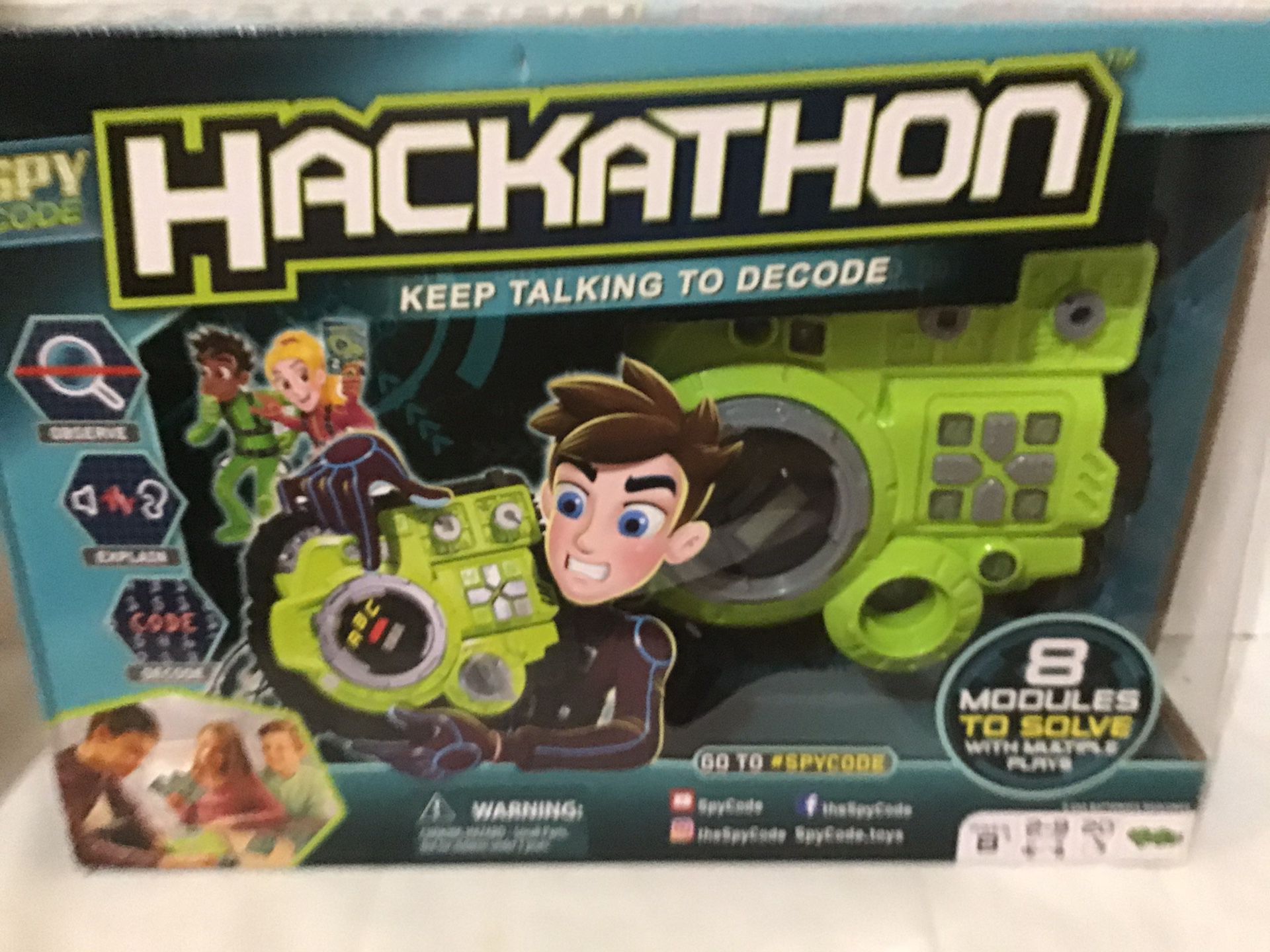 Spy Code Hackathon Decoding Game