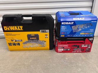 🚨 NEW Mechanics Tool Sets: DeWalt 192-Pc, Kobalt 302-Pc, Craftsman 242-Pc 🧰