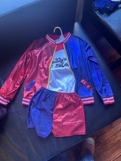 Harley Quinn Halloween Costume Kid size 6