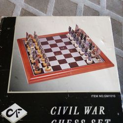 CNF civil war chess set