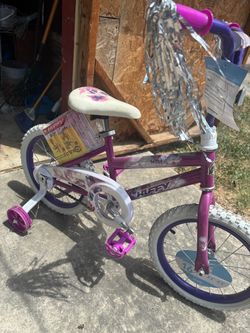 Girls Training bike New