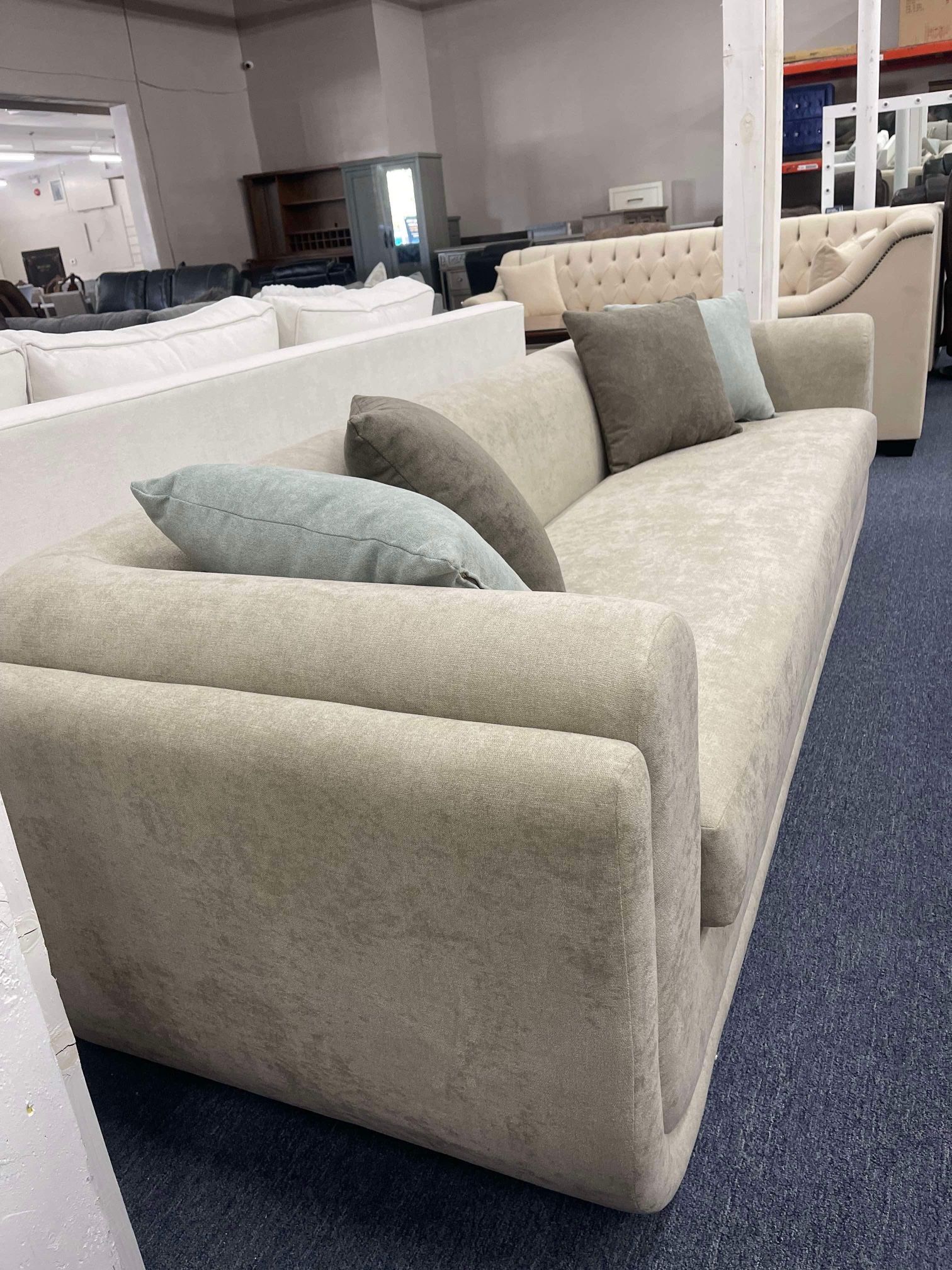 Modern White Sofa for Sale in Modesto, CA - OfferUp