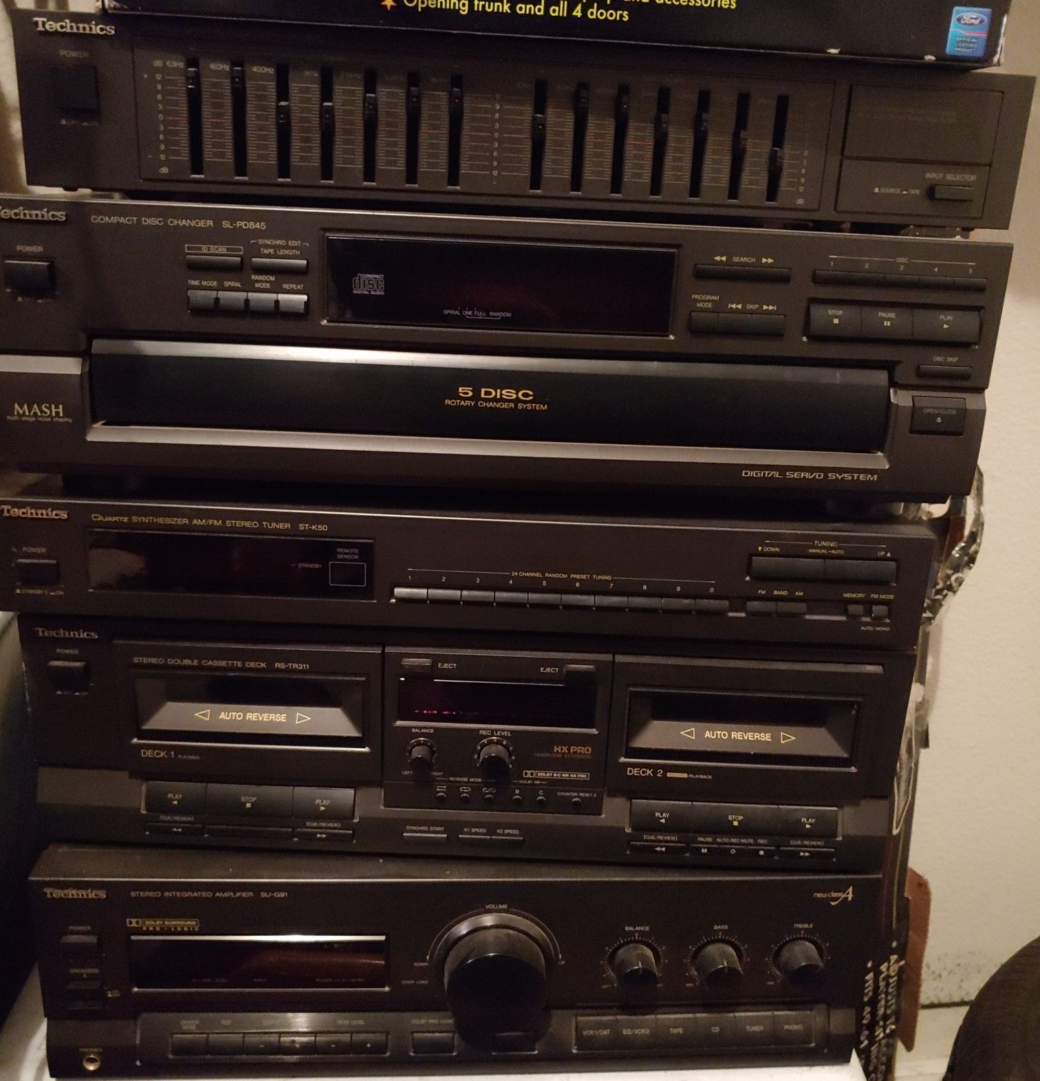 Technics Stereo- $35 or best offer