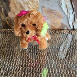 Walking, Talking Pink Hatted Puppy