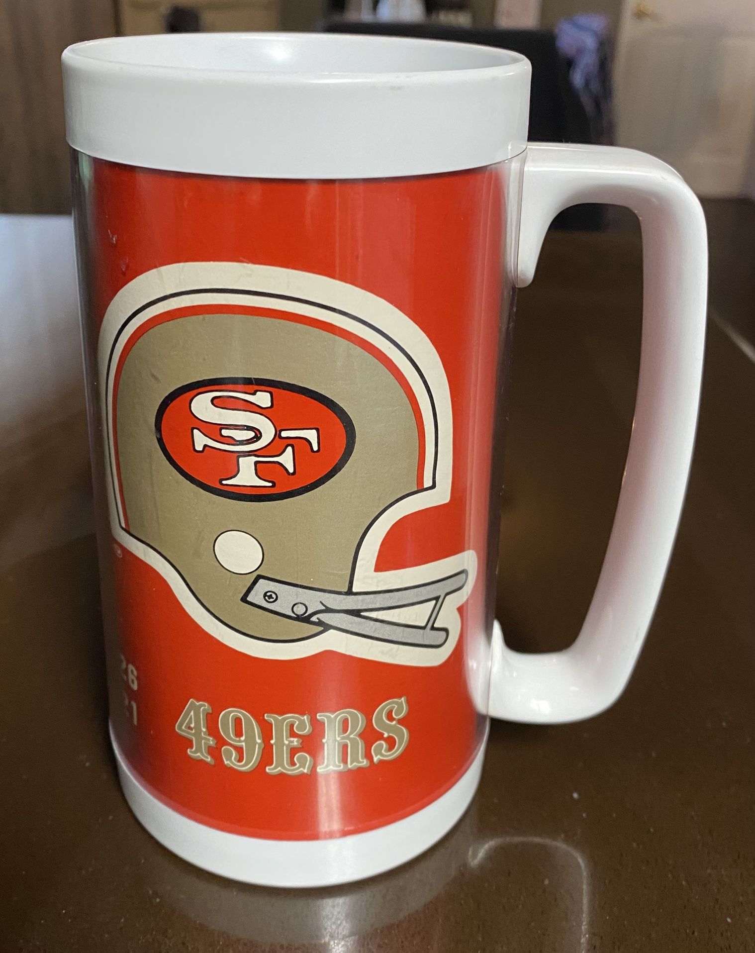 VINTAGE SAN FRANCISCO 49ERS SUPER BOWL XVI MUG
