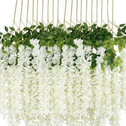 White Misteria Artificial Flowers 